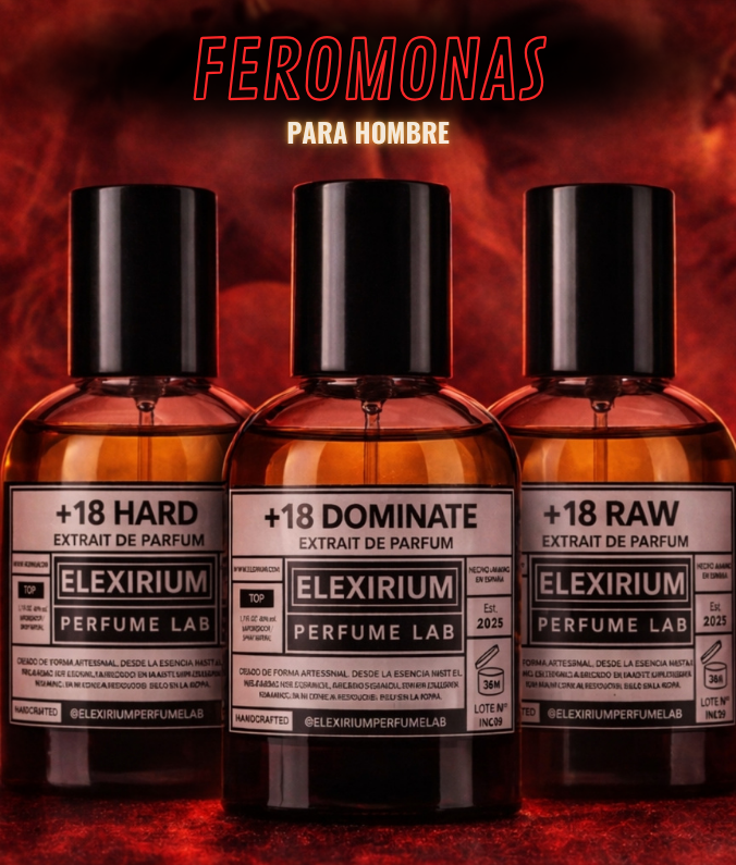 +18 PACK FEROMONAS (Hombre)
