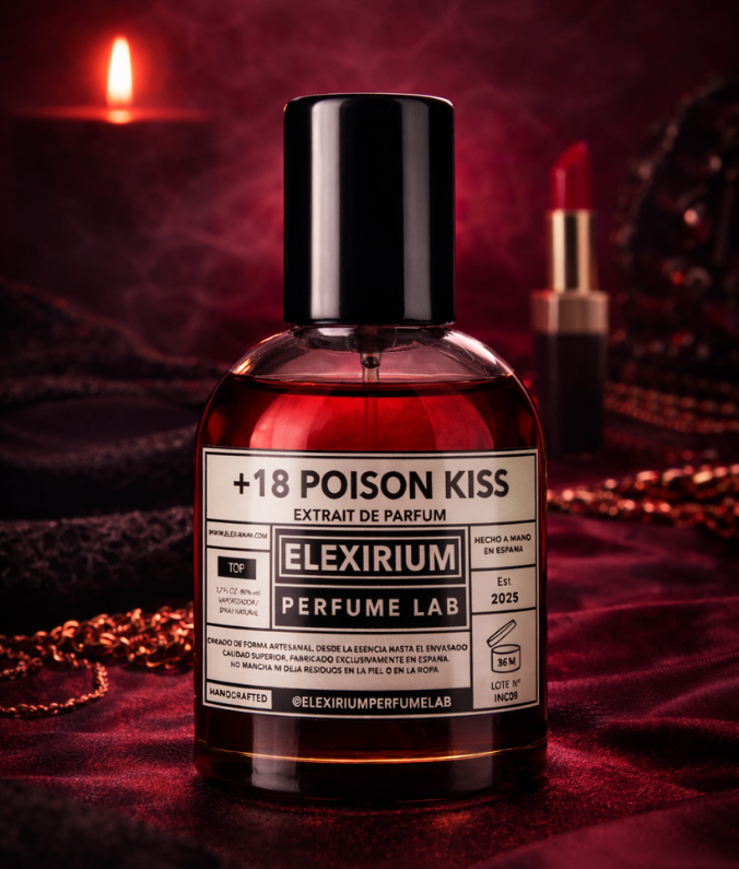 +18 POISON KISS – Feromonas para a Noite (Mulher)